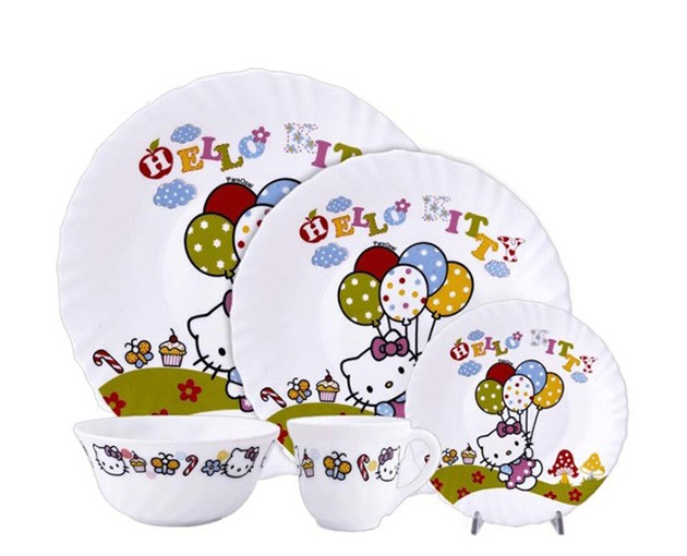 Children's plate set Hello Kitty